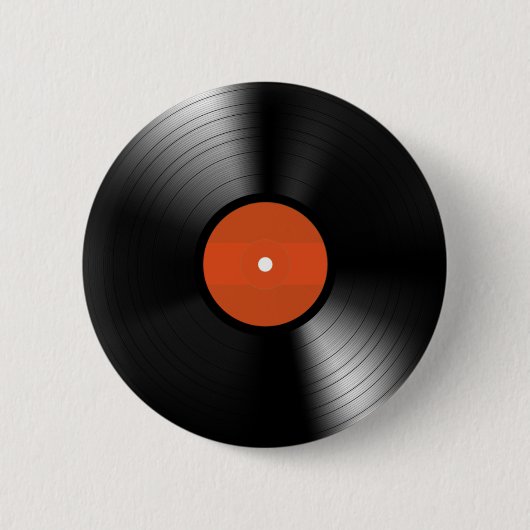 Vinyl-Schallplatte Button (Vorderseite)