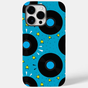Vinyl-Schallplatte im Comic-Book-Stil Case-Mate iPhone 14 Pro Max Hülle