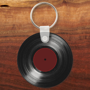 Vinyl-Schallplatte Schlüsselanhänger
