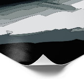 Vinyl-Schallplattenrekorder Poster (Ecke)