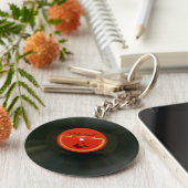 Vinyl Schlüsselanhänger (Seite)
