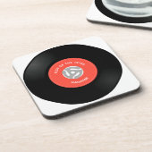 Vinyl-Single "45" Design Getränkeuntersetzer (Linke Seite)