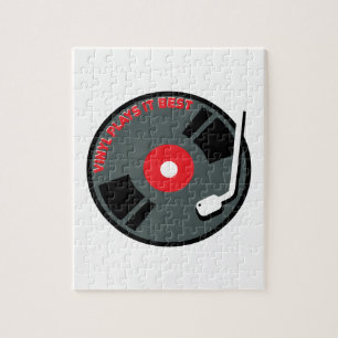 Vinyl spielt es Bestes Puzzle