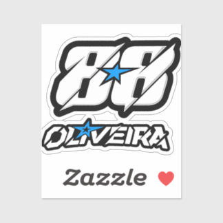 Vinyl-Sticker 88 Oliveira Aufkleber