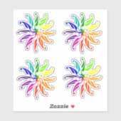 Vinyl Sticker - Blätter für Farbräder (Blatt)