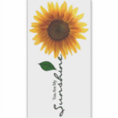 Vinyl Sticker - Du bist mein Sonnenschein (Vorderseite)