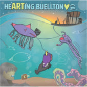 Vinyl Sticker - Fischerei auf Monster- Buellton.Ar (Vorderseite)