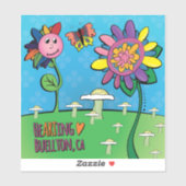 Vinyl Sticker - Fun Nature - Buellton.Art (Blatt)