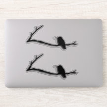 Vinyl Sticker - Hummingbird am Zweig