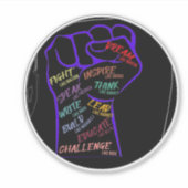 Vinyl Sticker inspiriert (Vorderseite)