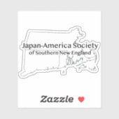 Vinyl Sticker- JASNE - Logo für die Region Aufkleber (Blatt)