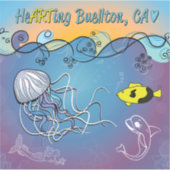 Vinyl Sticker - Jelly Waves - Buellton.Art (Vorderseite)