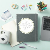 Vinyl Sticker KJV Bible Verse Christliches Geschen (iPad Hülle)