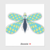 Vinyl-Sticker-Ligonfly mit Maßschnitt Aufkleber (Blatt)