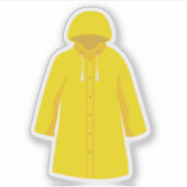 Vinyl Sticker Rain Jacket nach Maß geschnitten (Vorderseite)