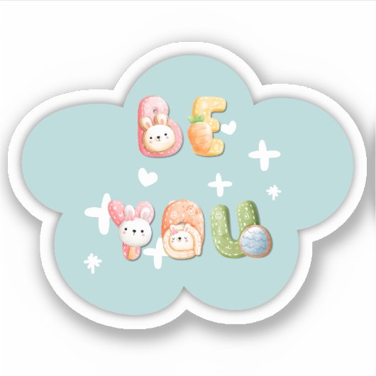 Vinyl Sticker - Sei du (Vorderseite)