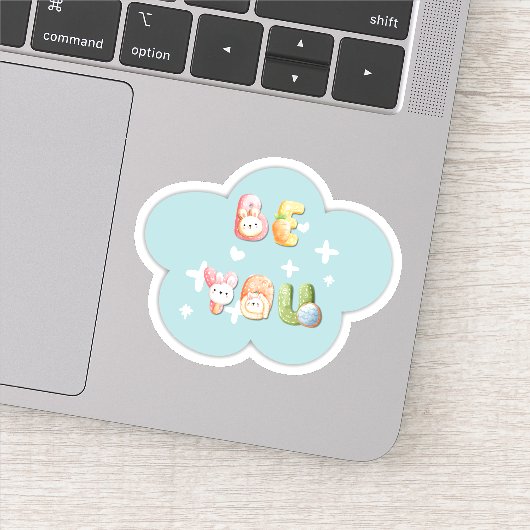 Vinyl Sticker - Sei du (Detail)