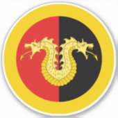 Vinyl-Sticker von SCA Dragon Aufkleber (Vorderseite)