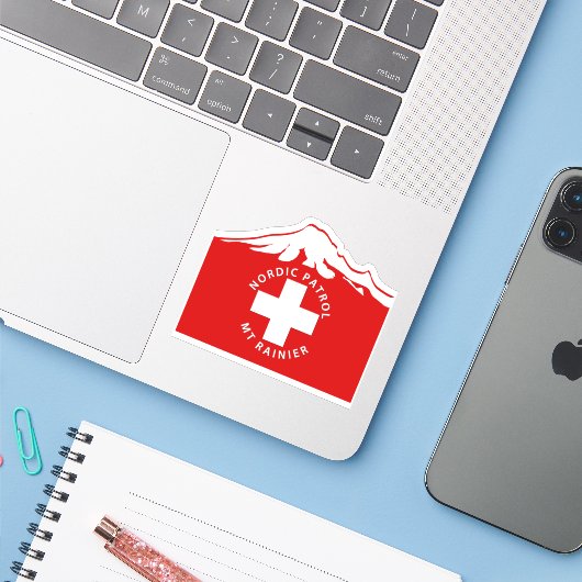 Vinyl Stickers Aufkleber (Laptop mit iPhone)