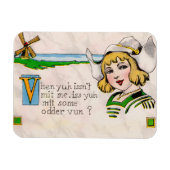 Vinyl Storybook Art Magnet (Horizontal)