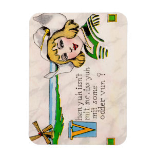 Vinyl Storybook Art Magnet