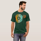 Vinyl Switch - Retro Turntable - DJ Vintag T-Shirt (Vorne ganz)