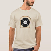 Vinyl Toast T - Shirt | Funny Music Record T-Shirt (Vorderseite)