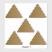 vinyl triangular stickers for kids, wall decor aufkleber (Blatt)