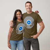 Vinyl Tshirt Turntable Music Record tee für DJs (Unisex)