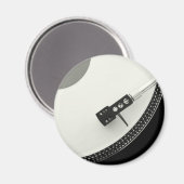Vinyl Turntable Record Player Naedle Magnet (Vorderseite/Rückseite)
