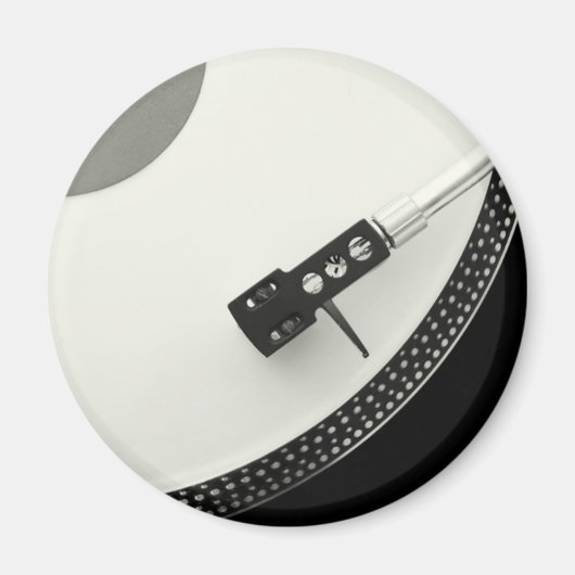 Vinyl Turntable Record Player Naedle Magnet (Vorne)