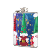 Vinyl ummantelte Flasche, 6 oz. Flachmann (Links)
