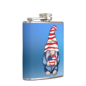 Vinyl ummantelte Flasche, 6 oz. Flachmann (Rechts)