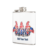 Vinyl ummantelte Flasche, 6 oz. Flachmann (Links)