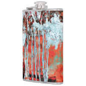 Vinyl ummantelte Flasche – Corrosion Pulse Flachmann (Links)