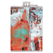 Vinyl ummantelte Flasche – Corrosion Pulse Flachmann (Rückseite)