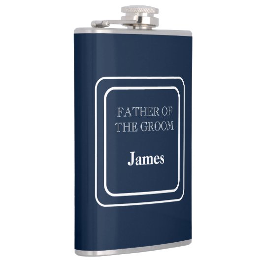 Vinyl ummantelter Erblassvater Flachmann (Rechts)