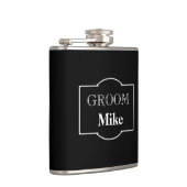 Vinyl ummantelter Flasenkolben Flachmann (Rechts)