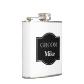 Vinyl ummantelter Flasenkolben Flachmann (Rechts)