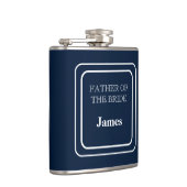 Vinyl ummantelter Kolben-Vater der Braut Flachmann (Rechts)