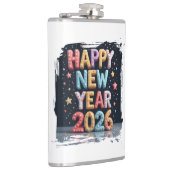 Vinyl umwickelte Flasche Flachmann (Rechts)