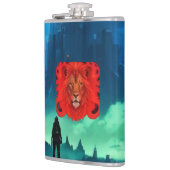 Vinyl umwickelte Flasche Flachmann (Links)