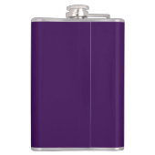 Vinyl umwickelte Flasche Flachmann (Rückseite)