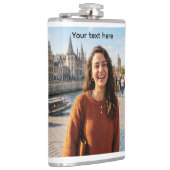 Vinyl umwickelte Flasche Flachmann (Rechts)