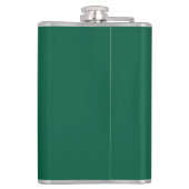 Vinyl umwickelte Flasche Flachmann (Rückseite)