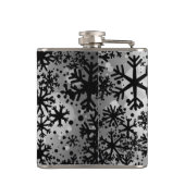 Vinyl umwickelte Weihnachtsflasche Flachmann (Rückseite)