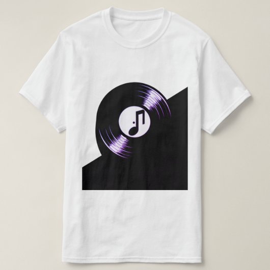 Vinyl Vibes: Der Klang der Einfachheit T-Shirt (Design vorne)