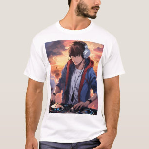 "Vinyl Vibes DJ T - Shirt" T-Shirt