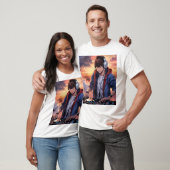 "Vinyl Vibes DJ T - Shirt" T-Shirt (Unisex)