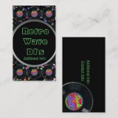 Vinyl-Visitenkarte 2 Visitenkarte (Vorne/Hinten)